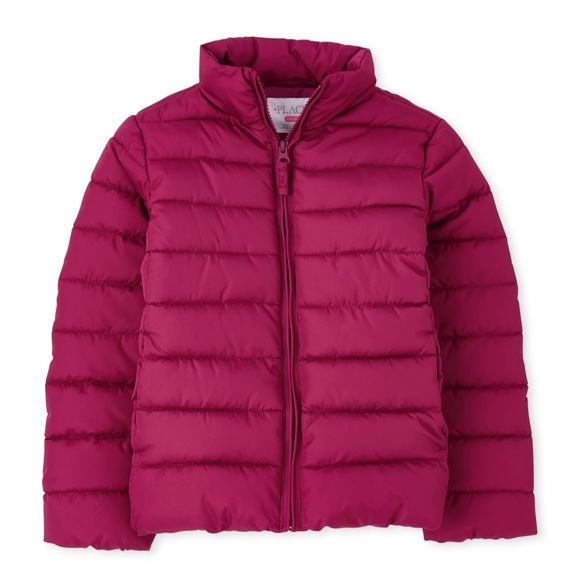 Girls Puffer Jacket - Rose Parade - Picture 1 of 3